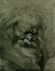 Studio di testa per Bacco