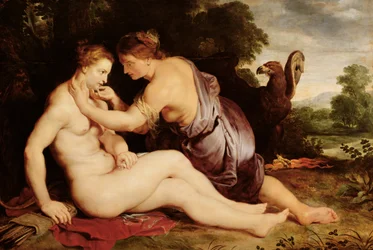 Giove e Callisto, 1613