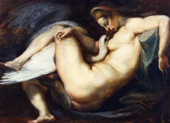 Leda e il cigno, 1598-1599