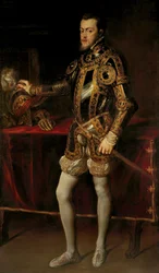 Ritratto di Filippo II, Re di Spagna, quando Principe