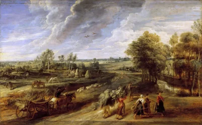Ritorno dal raccolto, ca 1637