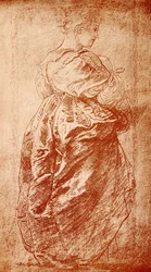 Studio di veste per una signora