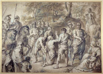 San Andrea condotto al martirio