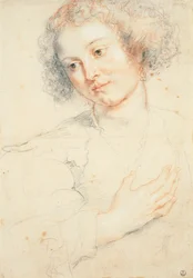 Studio della testa di Sant