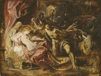 La cattura di Sansone, 1609-10