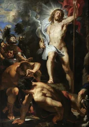 La Resurrezione di Cristo (pannello centrale), 1611-1612