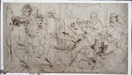 Tomiri con la Testa di Ciro (verso)