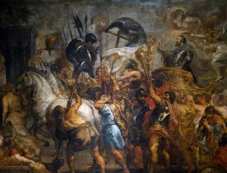 Ingresso trionfale di Enrico IV a Parigi (22 marzo)