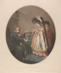 Signora credulona e astrologo
