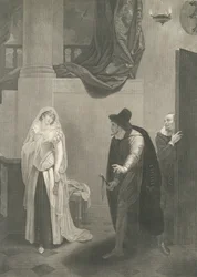 Casa di Shylock - Shylock, Jessica e Launcelot Shakespeare