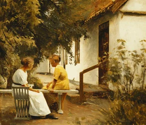 In giardino