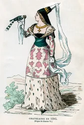 Signora del maniero del tempo di Carlo VI di Francia, 1395 1882-1884