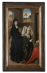 Isabella del Portogallo e Santa Elisabetta, c.1457-60