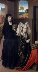 Ritratto di Isabella del Portogallo con Santa Elisabetta