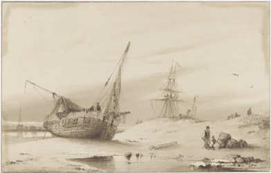Navi sulla spiaggia