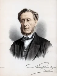 Anthony Ashley Cooper, 7° Conte di Shaftesbury, politico e filantropo inglese, c1890