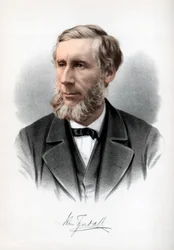 Professor John Tyndall, filosofo naturale irlandese, c1890