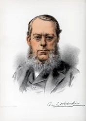 Richard Assheton Cross, 1° visconte Cross, statista britannico, c1890