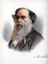 Titus Salt, commerciante di lana e industriale britannico, c1890