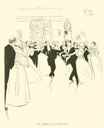 Cartone animato di Phil May, dagli anni 1890