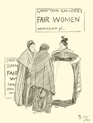 Cartone animato di Phil May, dagli anni 1890