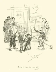 Illustrazione per Phil Mays Gutter-Snipes