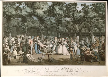 La passeggiata pubblica, 1792