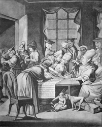 Le signore patriottiche di Edenton, Carolina del Sud, firmano un impegno 