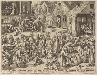 Carità da Le Virtù, 1559