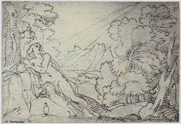Correggio, Un angelo porta un