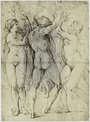 Raffaello, Schizzo per un dipinto