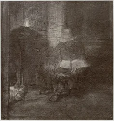 Rembrandt, Un vecchio che legge