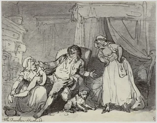Thomas Rowlandson, Il marito ubriaco