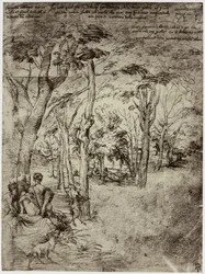 Tiziano, Disegno per un quadro