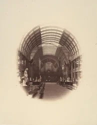 Vista nella Sala Centrale, Esposizione dei Tesori d
