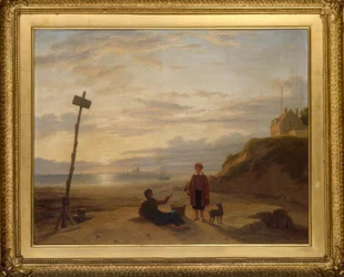 Ragazzi delle ostriche discutono la pesca del mattino