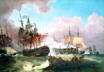 La battaglia di Camperdown, 1799