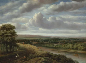Un Ampio Paesaggio Boschivo, 1670s