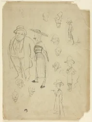 Caricature di gentiluomini