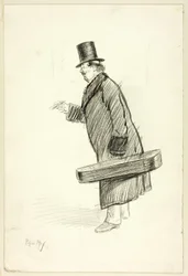 Uomo con Custodia per Violino