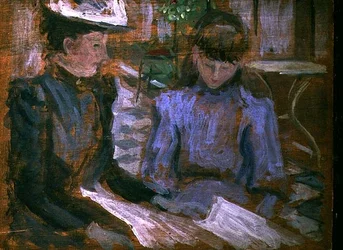 Madre e figlia, Boulogne, c.1894