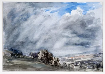 Giornata tempestosa, Gloucestershire, c.1902