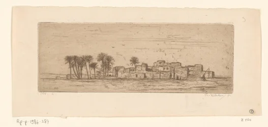 Veduta di Côm Al-Akhdar
