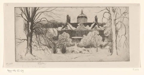 Huis ten Bosch nella neve