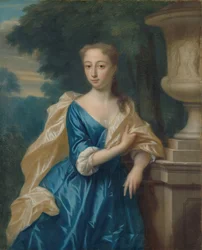 Justina Johanna Ramskrammer (1702-98), moglie di Isaac Parker