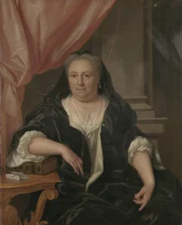 Ritratto di Maria van Citters (1684-1752), moglie di Caspar Adriaen Parduyn