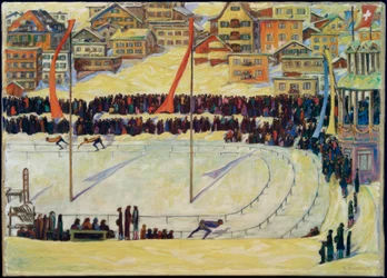 Festa del ghiaccio a Davos