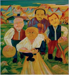 Giocatori di birilli sull