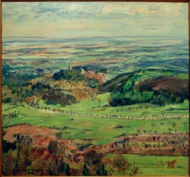Vista sulla pianura del Maine