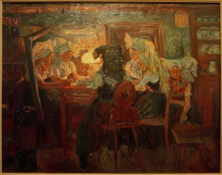 Alla luce della lampada